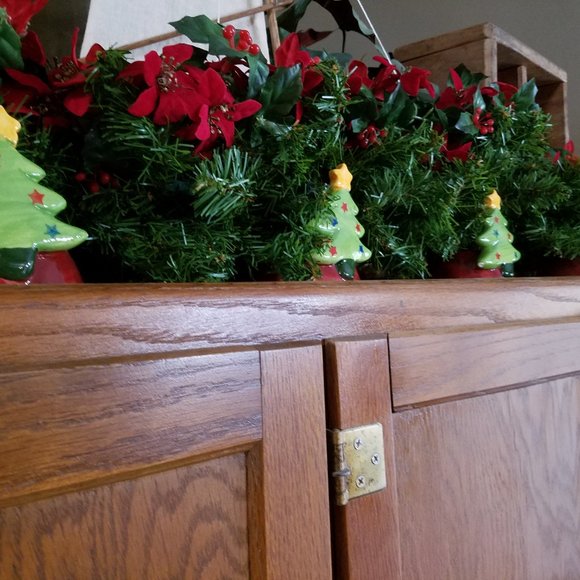 Christmas Tree Ceramic Votive Candle Holder, Christmas Tea Light, Gift for Mom - Picture 14 of 15